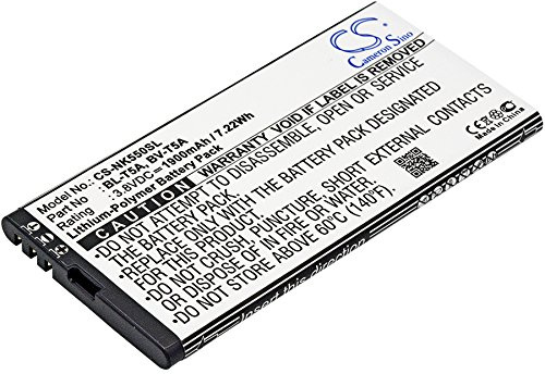 TCTK Akku 1900mAh Kompatibel mit [Microsoft] für Lumia 550, für Lumia 730, für 730 Dual SIM, für 735, für 735 Dual SIM, für 738, für RM-1038, für RM-1040, für RM-1127, für Superman, für [N