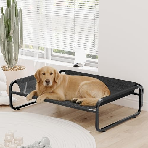 FOUBAM Hundebett für Mittelgroße Hunde, wasserdicht, kühlend, 110 cm