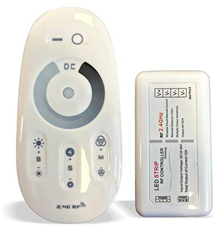 LED Strip Touch Dimmer Fernbedienung & RF Controller 12/24V Premium 2.4GHZ