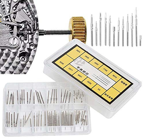 Kit de herramientas de reparación de relojes, pasadores de conexión de varilla de resorte de acero inoxidable con herramienta de reparación de removedor Varilla de extensión de varilla de reloj Extens