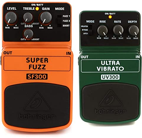Behringer SUPER FUZZ SF300 3-Mode Fuzz Distortion Effektpedal
