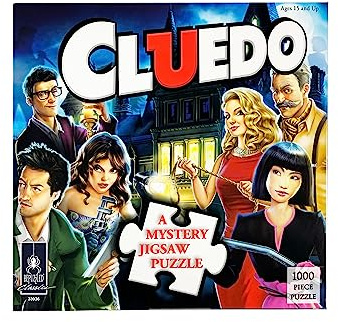 Cluedo Mystery Puzzle mit 1000 Teilen