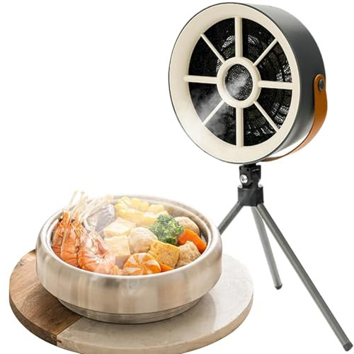 Cappa da tavolo portatile,Cappa da cucina portatile,Cappa da cucina con ventola di scarico rimovibile da tavolo | Filtro 'aria con forniture da cucina a basso rumore a 3 velocità per barbecue e pentol