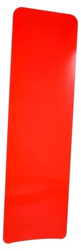 WRITWAA Tavola Da Colorare Per Parrucchieri in Acrilico Rosso, Strumento Per Mèches e Tintura Chioma, Base Stabile Manico Ergonomico Per Uso Professionale in Salone, Facile Da Pulire e Riutilizzabile