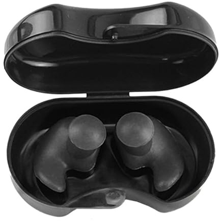 Plugs per il nuoto | Tappi auricolari in silicone, tappi per le orecchie da nuoto impermeabili | Reusable Silicone Swim Surfing Earplug per auricolari da surf per nuoto naso, dossimi, acqua gigante
