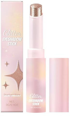Bâton Fard à Paupières Effet - Crayon Eye-Liner À Effet Irisé Et Glacé Illuminateur - Maquillage Et Cosmétiques De Beauté Mélangeables Pour Peaux Sensibles Et