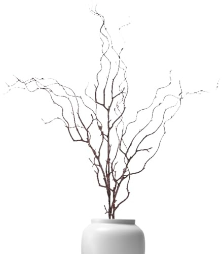 Branches d'arbre artificielles en Forme de Bois de cerf, 120 cm (47, 2 Pouces), Branches séchées en Plastique, décoratives pour compositions Florales, Articles fête Noël, décoration