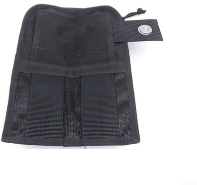 Tasca tecnica da gamba per immersioni subacquee con attacchi per cintura, supporto per coscia in nylon 1680D per Equilibratore, borsa portaoggetti regolabile con sgancio rapido (tasca destra)