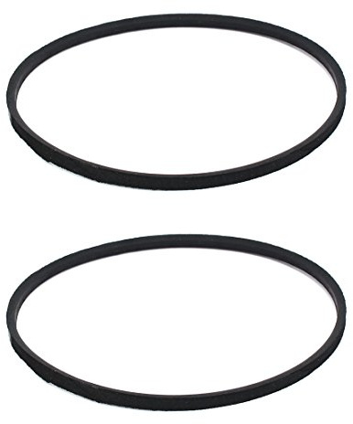 Sourcingmap O-640E 640mm Inner Girth Transmission Belt 2pcs for Washing Machine