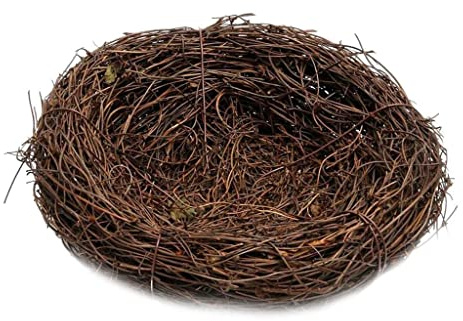 Blesiya Nest Rattannest Osternest Osterdeko Tischdeko Ostern, 6cm
