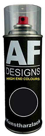 Alex Flittner Designs Kunstharz Lackspray Spraydose CATERPILLAR SCHWARZ | Hochwertiges Kunstharz Spray mit drehbarem Sprühkopf