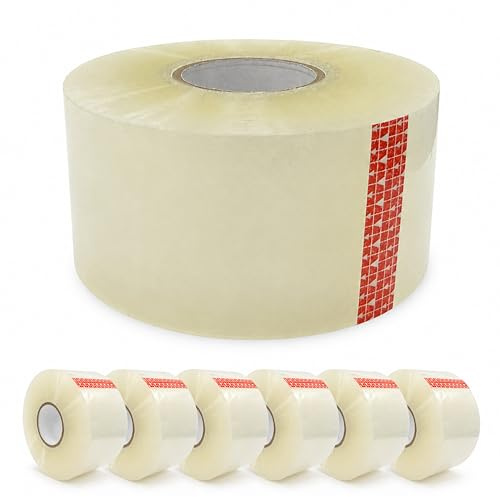 Status IONOS 6-Pack BOPP Packaging Tape, 48mm × 150m Clear