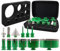 KURSTOL Diamond Core Drill Bits Kit- 6/6/8/20/25/35/50/68/110mm+20mm Finger Milling Bit+50mm Beveling Chamfer Bit+Hexagon shank Adapter to M14 thread for Porcelain Ceramic Tile Granite Marble