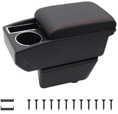 KAERGK Reposabrazos de Coche Para Seat Ibiza 6j 6l
