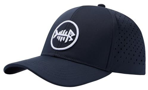 Bassdash UPF 50+ Casquette de Baseball à séchage Rapide Résistante à l'eau Casquette à visière Ajustable en Maille découpée au Laser pour Hommes et Femmes Pêche Randonnée FH14