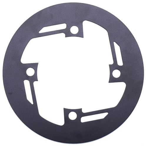 BANGHA Kettenblatt,Fahrrad Kettenblatt Universal-Kettenblattschutz, 104 BCD, Aluminium-Kettenblattschutz, Abdeckung for 36T/38T40T/42T/44T/46T/48T Kettenblatt(48T)