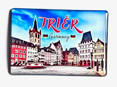 Trier-Deutschland, Trier Souvenir, Trier Kühlschrankmagnet, Reiseandenken aus Trier, Trier Geschenk 170625