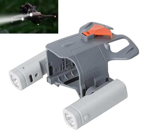 LICHIFIT Mini5 Pro Drone Searchlight Night Light for DJI Mini 5 Pro Rechargeable Dual Light 360° Rotation Multiple Modes Night Flight Light