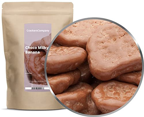 3 x 400g Schokobananen mit echten sonnengeriften Bananenscheiben in Vollmilch-Schokolade vegetarisch glutenfrei
