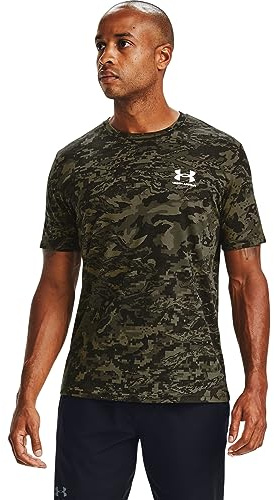 Under Armour T-Shirt ABC Camo | Superweicher Baumwolle-Polyester-Mix. Mit Camo-Muster, Rundhalsausschnitt und Logo auf der linken Brust.