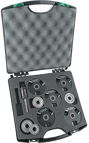 ENT 09070 10-tlg. Scheibennutfräser-Set HW 2-3-4-5-6 mm Ø 47,6 mm Z3 inkl. Kugellager