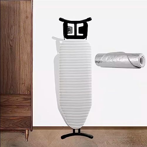 HCZION Copriasse da Stiro Universale Copertura ASSE da Stiro Ricambio 91x33cm Copri ASSE da Stiro con Imbottitura Superficie Rivestita di Alluminio (Color : C)