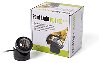 Jebao PL1LED Submersible LED Pond Light with Photocell Sensor