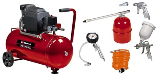 Einhell Compresseur Vertical TH-AC 200/30 OF (1 100 W, Cuve: 30 L, Pied amortisseur de vibrations)