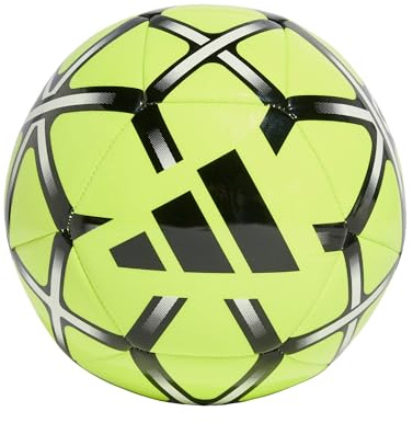 adidas Unisex - Adulto Starlancer Club Ball Recreation Ball, lucid lemon/black, 4