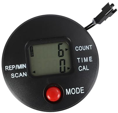rockible Compteur de Podomètre, Compteur pour Machine à Pas, équipement de Fitness, Stepper