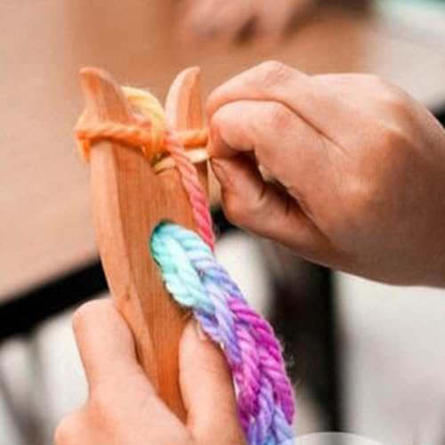 Strickgabel-Werkzeuge, Gabeltyp, für, Armbandketten-Versorgung, Holz-Webwerkzeuge, Nähwerkzeuge, Strickwerkzeuge, Holz, Webstuhl-Werkzeuge, Zubehör
