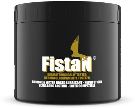 INTIMATELINE | Fistan Gleitgel für Analverkehr 500 ml | Auf Silikon- und Wasserbasis