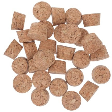 OKUMEYR 60stücke Korken Für Flaschen Konische Korkstopfen Luftdicht Für Wein Und Aromaflaschen Passend Für Flaschenöffnungen Von Vielseitig Einsetzbar