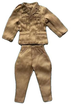 Fenteer 1/6 männliche Action-Figuren Jacke Set Puppe Kleidung Cosplay Dekoration stilvolle DIY Puppe Jacke Hosen für 12 männliche Action-Figur
