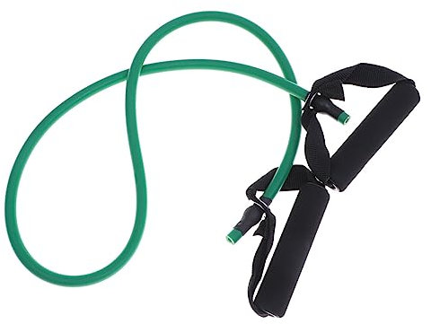 Bande de Résistance Élastique 1 Pièce en Latex Noir pour Yoga