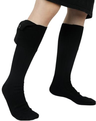 YIZITU USB Rechargeable Electric Heated Socks Battery Operated Heating Socks For Men Women Sport Skiing Hiking Camping Fishing