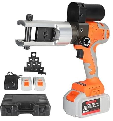 Crimpatrice idraulica senza fili, pinza crimpatrice idraulica elettrica, gamma 16-300 mm², strumento di crimpatura idraulica portatile per terminali in rame e alluminio