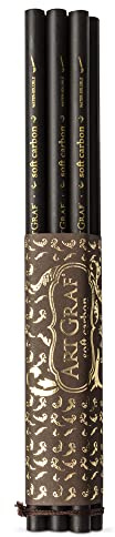 Viarco : ArtGraf : Soft Carbon Pencil : Pack of 6