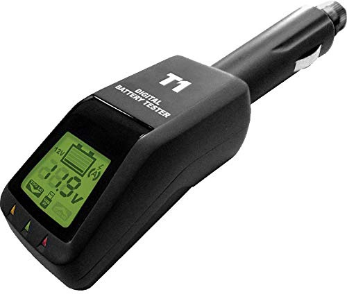 Helvi T1 Batterieüberwachung, Kfz-Batterietester Akkutest, USB-Anschluss 90 mm x 55 mm x 30 mm