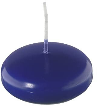 Unbekannt Kerzen, XXL Schwimmkerzen Royal Blau 5,5 x 8 cm, 8 Stück