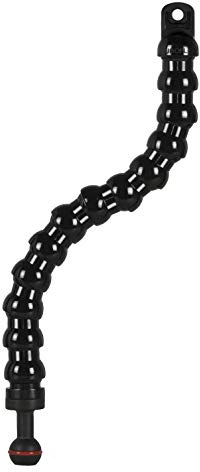 Bras Flexible Terminaison Ys pour Flashs et Éclairages Photo-Vidéo Plongée sous-Marine avec Boule 25 mm Long 40 cm FLEX-ARM 600S10BK
