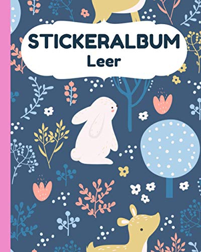 Stickeralbum Leer: Stickerbuch Mädchen zum Einkleben Und Sammeln - kleine geschenke für Mädchen Tochter und Kinder - Kein Silikonpapier
