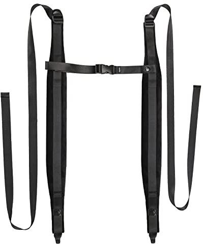 Rayzm Akkordeon Schultergurte/Akkordeongurt/Akkordeon Schulterriemen/Akkordeon Trageriemen, Verstellbare Schultergurte für Akkordeons, 6cm Breit * 1cm dicker weicher Samt für komfortables Spielen