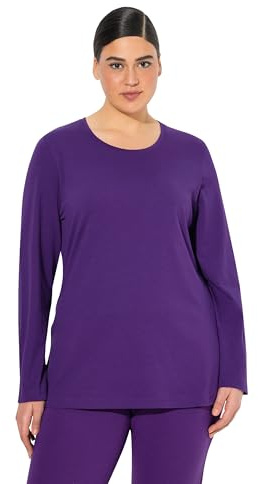 Ulla POPKEN Maglietta, Girocollo, Sottile, Maniche Lunghe Magliette Donna