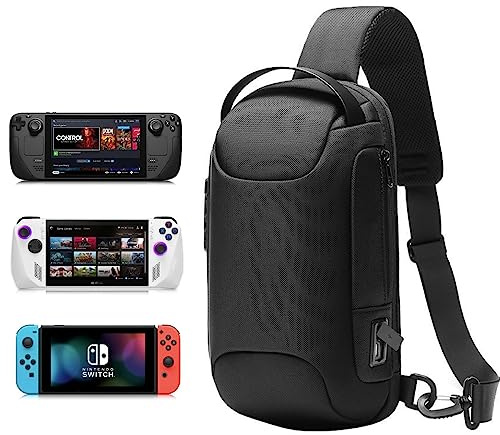 BeisDirect Custodia per Steam Deck ROG Ally Switch Borsa portatile per ROG Ally Gaming console con chiusura antifurto (Mimetico)
