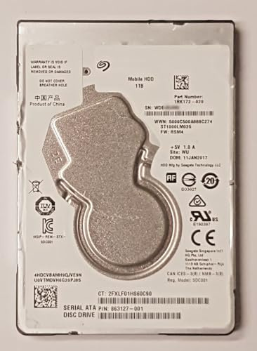 Disco duro interno SATA ST1000LM035 de 1 TB, 5400 rpm, 128 MB, HDD de 2,5 pulgadas