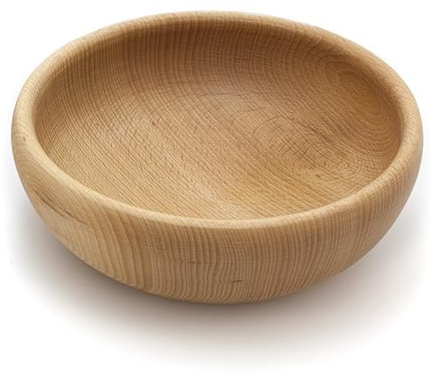 Holzfee Schale Holz Nussknacker-Zubehör Nussschale Salatschale (18 cm)