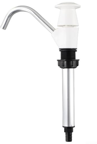 Self Priming Water Hand Pump, Sink Tap Motorhome Replacement Tool, for Camping Trailer, for Efficient and Convenient Water Pumping(White)