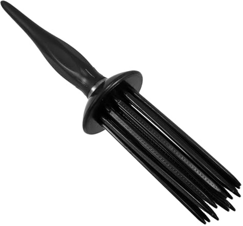 HEALEEP Pettine per Chioma Ricci Portatile in Plastica, Pettine per Volume e Styling, Riduce L'effetto Crespo, per Uso Quotidiano e Salone