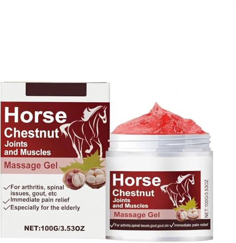 Joints and Muscles Massage Gel,Swell Away Massage Gel,Horse Balm Warming Extra Strong,Promotes Blood Circulation